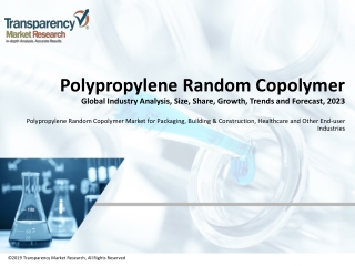 Polypropylene Random Copolymer Market Growth and Forecast 2023