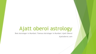 Importance of Tenth House in Astrology by Ajatt Oberoi!