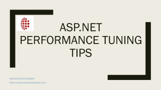 ASP.NET Performance Tuning tips