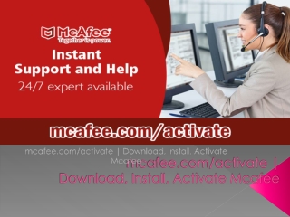 mcafee.com/activate - Install the Online Bought McAfee Subscription