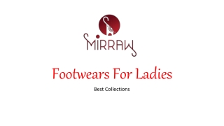 Footwears For Ladies