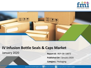 IV Infusion Bottle Seals & Caps Market to increase at a CAGR of 5.0% through 2029