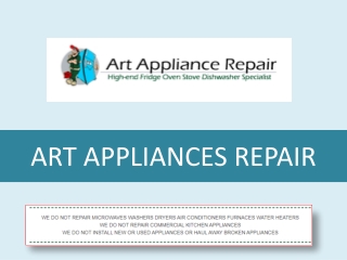 What Should You Keep In Mind While Choosing Home Appliances Repair Services?