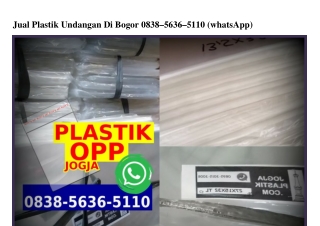 Jual Plastik Undangan Di Bogor 0838~5636~5110[wa]