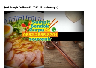 Jual Sumpit Online O831·O26O·1251[wa]