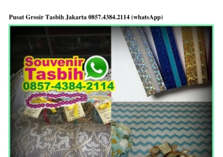 Pusat Grosir Tasbih Jakarta O85743842114[wa]