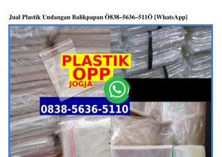 Jual Plastik Undangan Balikpapan Ö8385636511Ö[wa]