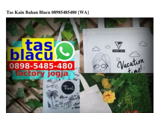 Tas Kain Bahan Blacu Ô898-5485-48Ô[wa]