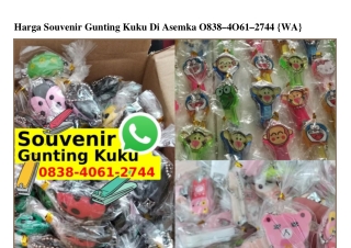 Harga Souvenir Gunting Kuku Di Asemka O838•4O61•2744[wa]