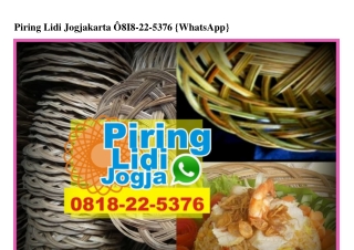 Piring Lidi Jogjakarta O818_22_5376[wa]