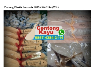 Centong Plastik Souvenir 0857 4384 2114[wa]