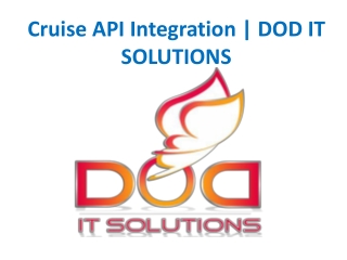 Cruise API Integration | DOD IT SOLUTIONS