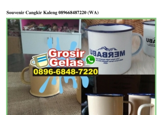 Souvenir Cangkir Kaleng Ô896–6848–722Ô[wa]