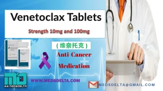 Generic Venetoclax Tablets | Venclexta 100mg Tablets | Venetoclax Wholesale Price China