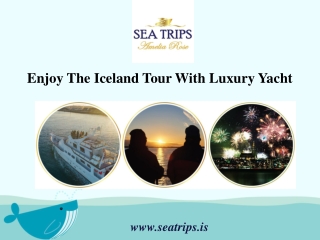 Enjoy The Iceland Tour With Luxury Yacht