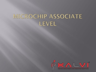 Microchip Associate Level