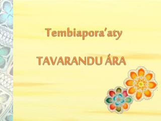 Tembiapora’aty
