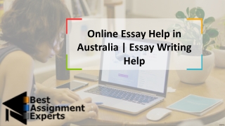 Online Essay Help in Australia | Persuasive Essays help