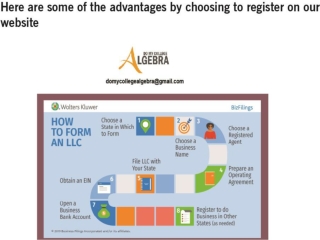 Here are some of the advantages by choosing to register on our website