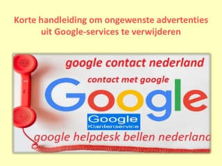 Korte handleiding om ongewenste advertenties uit Google-services te verwijderen