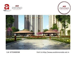 Ace Divino Noida Extension ¾ BHK Apartment | 8750488588