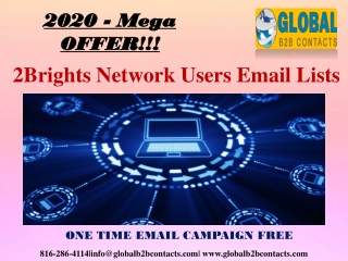 2Brights Network Users Email Lists