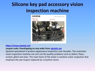 Vision inspection machine