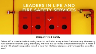 Dnieper Fire and Safety