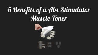 Abs Stimulator Muscle Toner