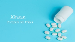 Compare Online Prices for Xifaxan (Rifaximin)