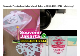 Souvenir Pernikahan Gelas Murah Jakarta 0838•4061•2744[wa]