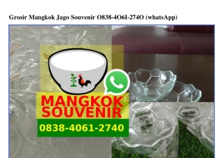 Grosir Mangkok Jago Souvenir Ô838-4Ô61-274Ô[wa]