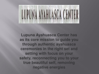 Traditional Genuine Ayahuasca