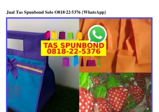 Jual Tas Spunbond Solo Ö818•22•5376[wa]