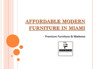 Miami furniture Store