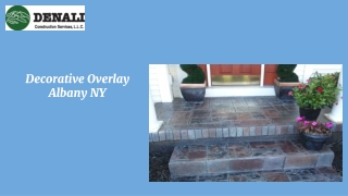 Decorative Overlay Albany NY