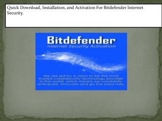 central.bitdefender.com |  Activate Bitdefender - Install and Activate Bitdefender