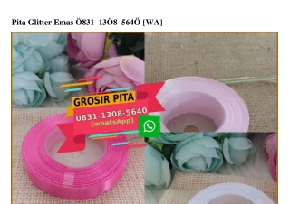 Pita Glitter Emas Ô831–13Ô8–564Ô[wa]