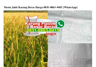 Mesin Jahit Karung Beras Harga 083I•0863•04I5[wa]