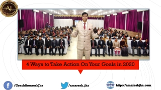 4 Ways to Take Action On Your Goals in 2020