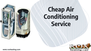 Cheap Air Conditioning Service