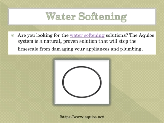 Water Softening