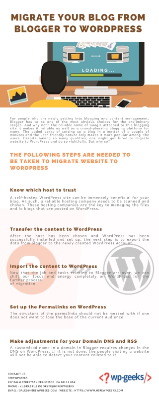 Migrate Your Blog from Blogger to WordPress