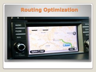 Route Optimization App