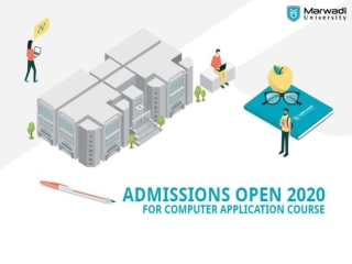 Admission Open 2020 – Computer Application Course | Marwadi University