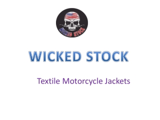 Textile Motorcycle Jackets