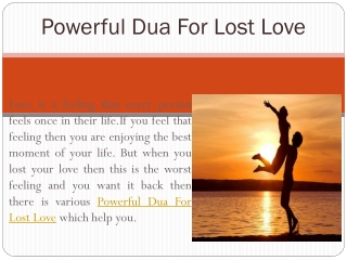 Dua To Get My Boyfriend Back