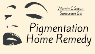 Pigmentation Home Remedy with Vitamin C Serum, Sunscreen Gel