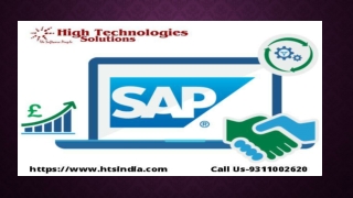 SAP Training Institute in Delhi, Noida- HTS