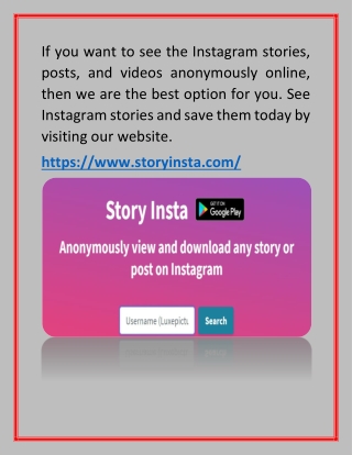 view instagram stories and highlights anonymously